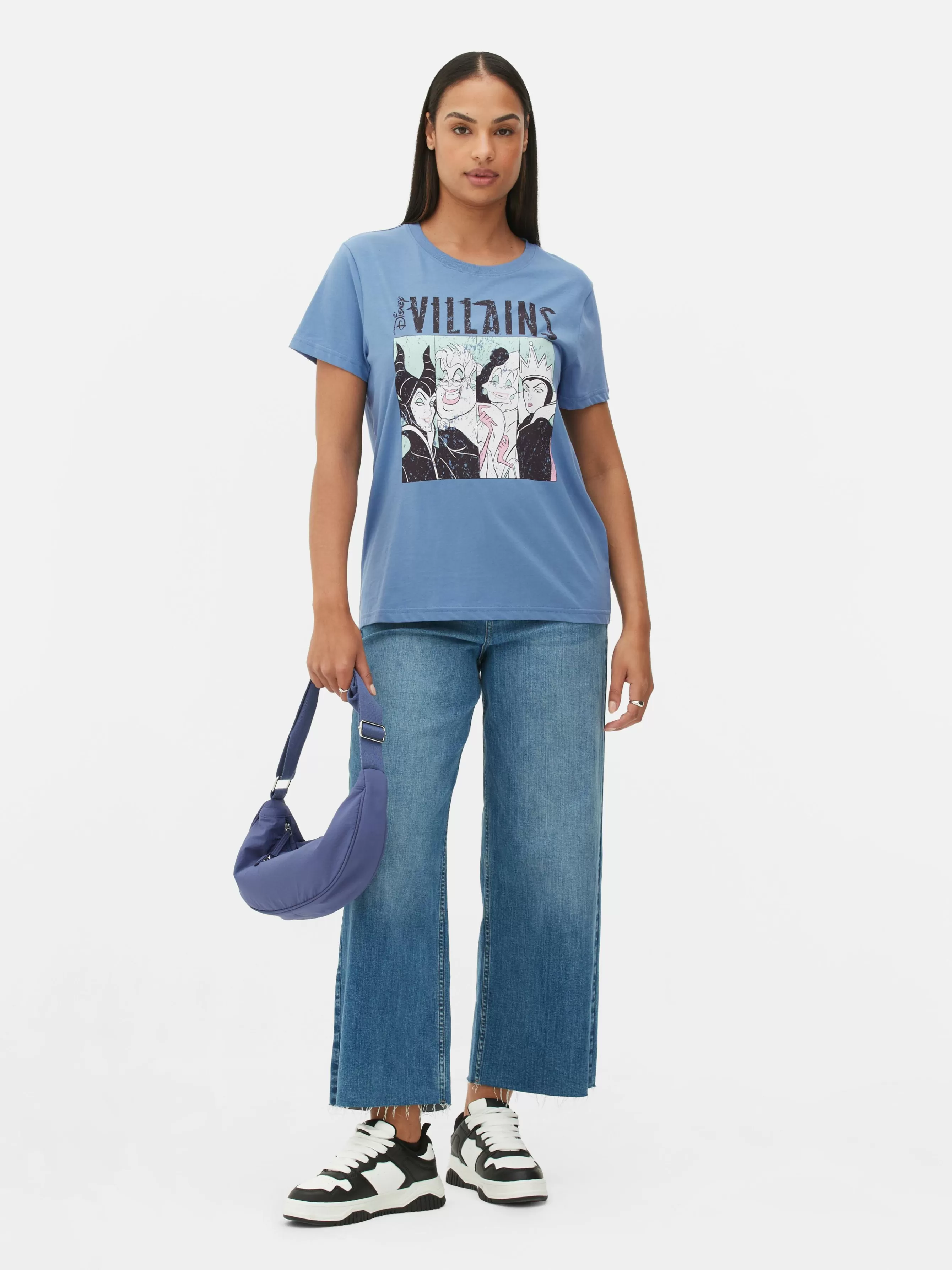 MULHER Primark T-shirt Gráfica Disney Vilões