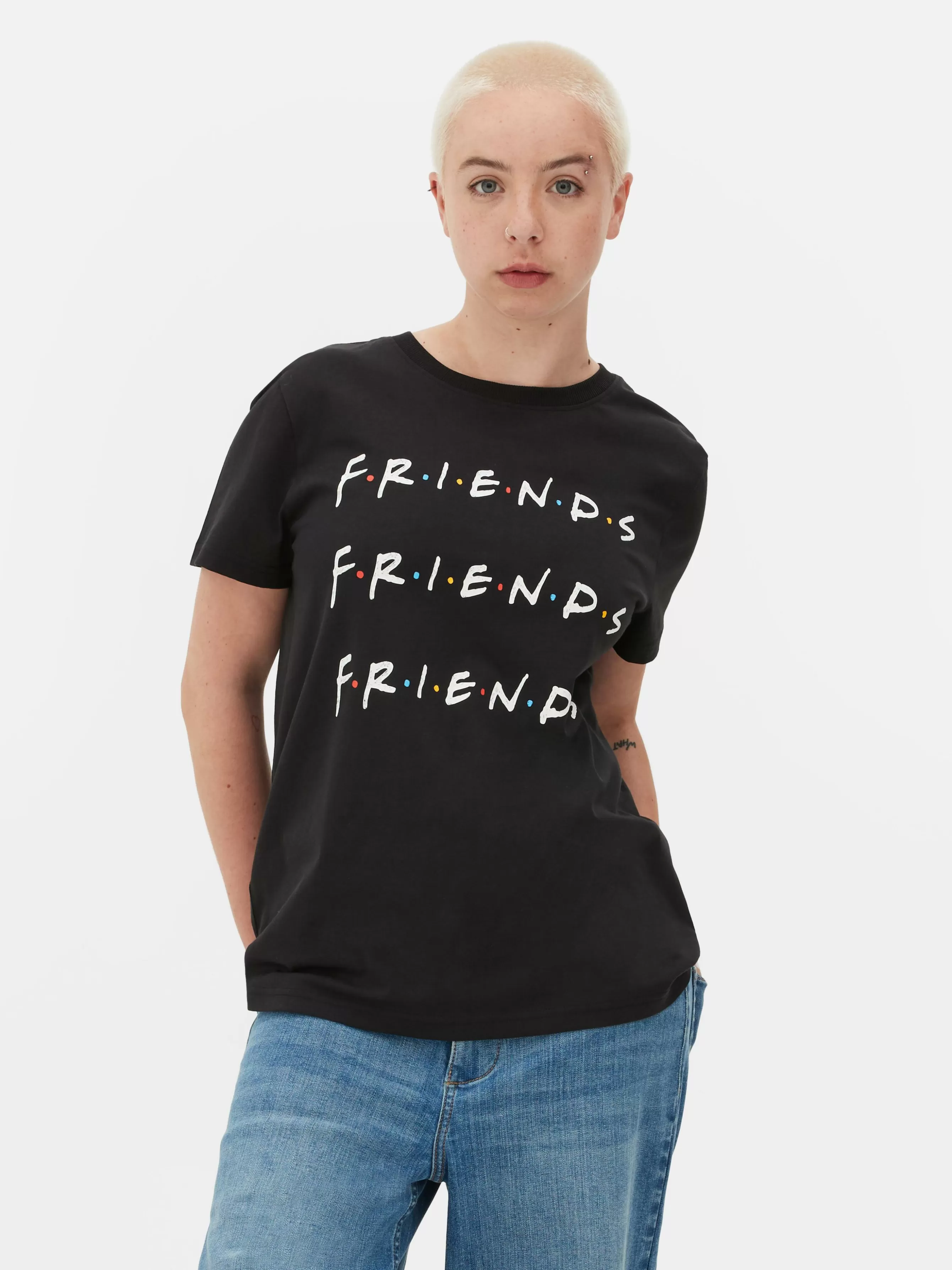 MULHER Primark T-shirt Gráfica Friends