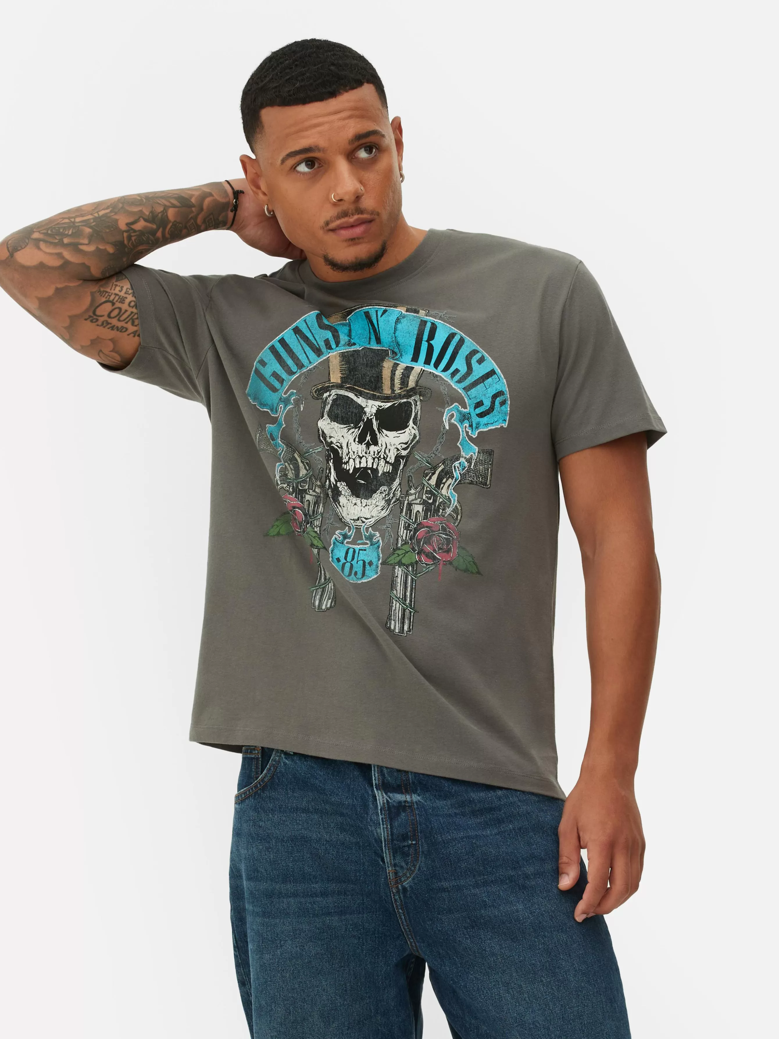 Primark T-shirt Gráfica Guns N’ Roses