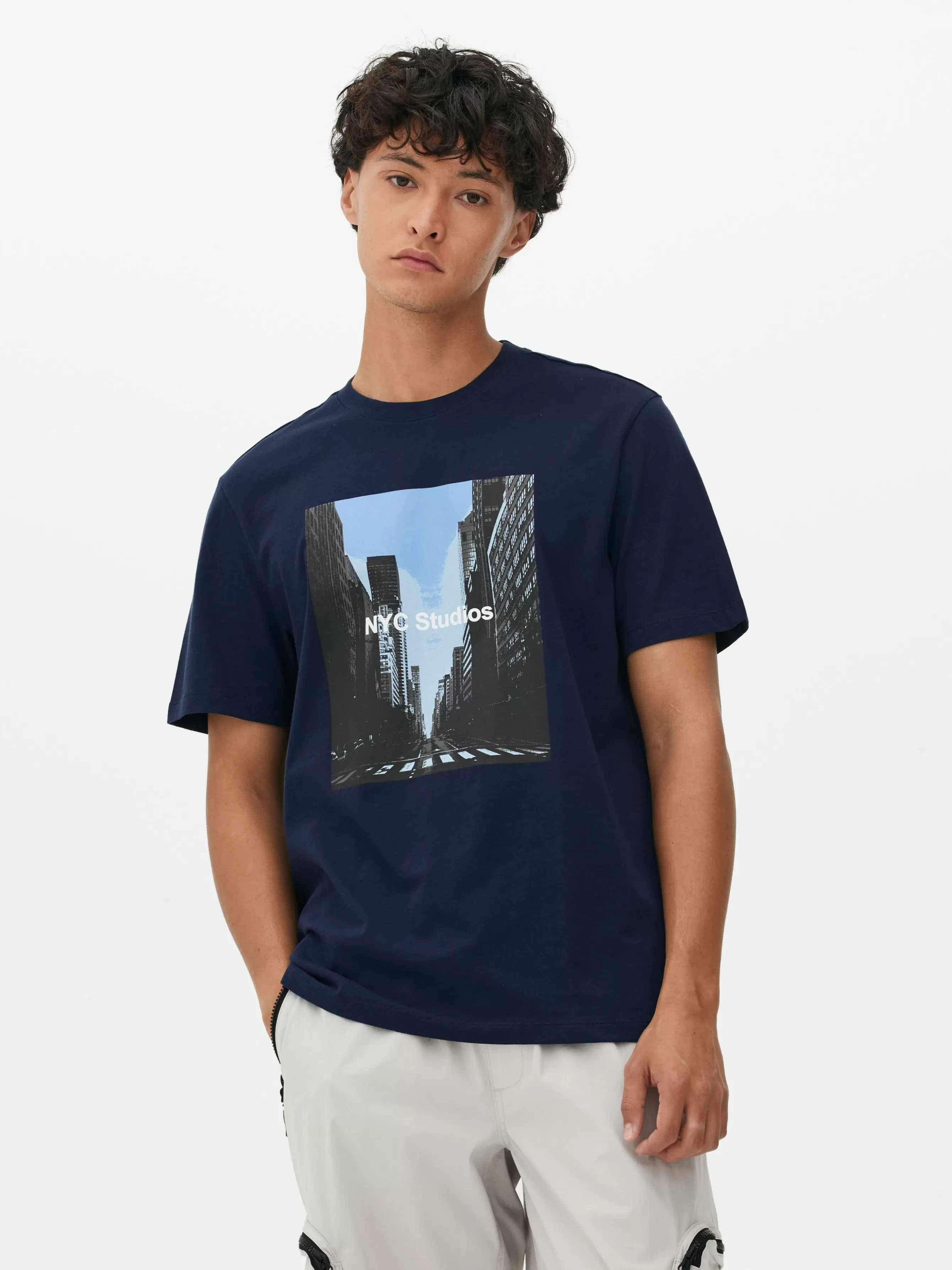 Primark T-shirt Gráfica NYC Studios