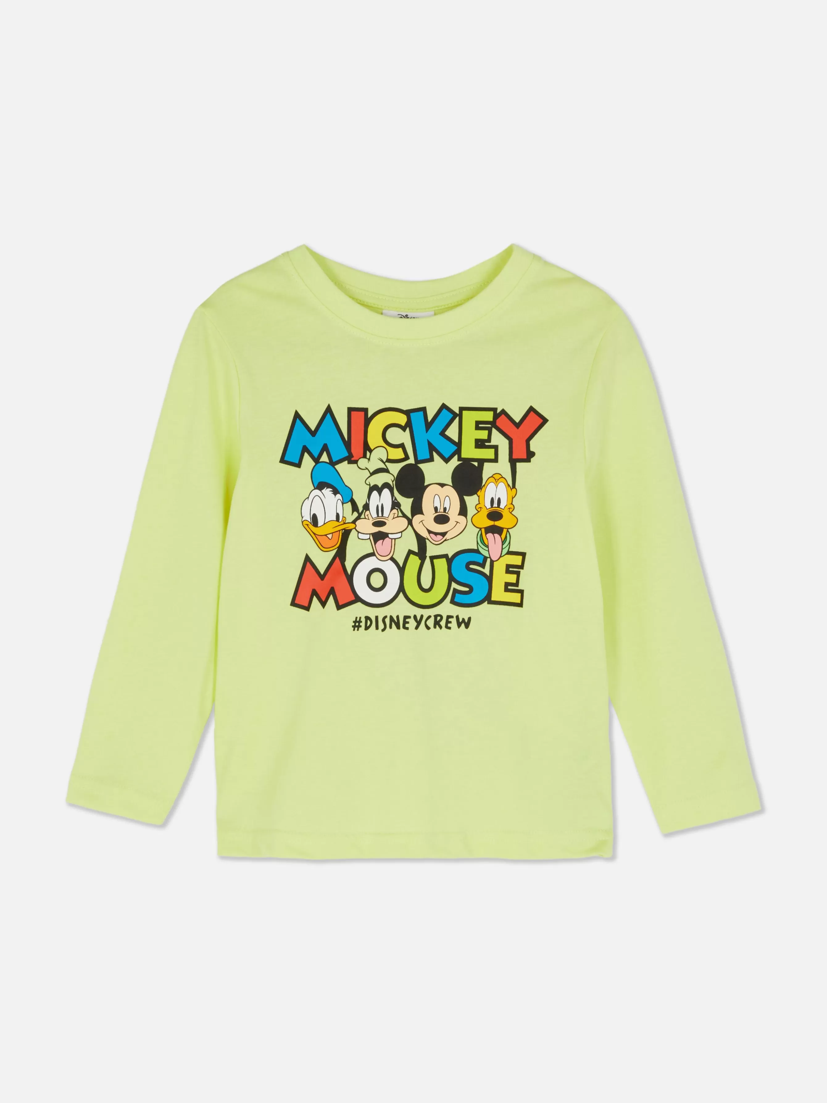 Primark T-shirt Manga Comprida Disney Mickey Mouse & Friends