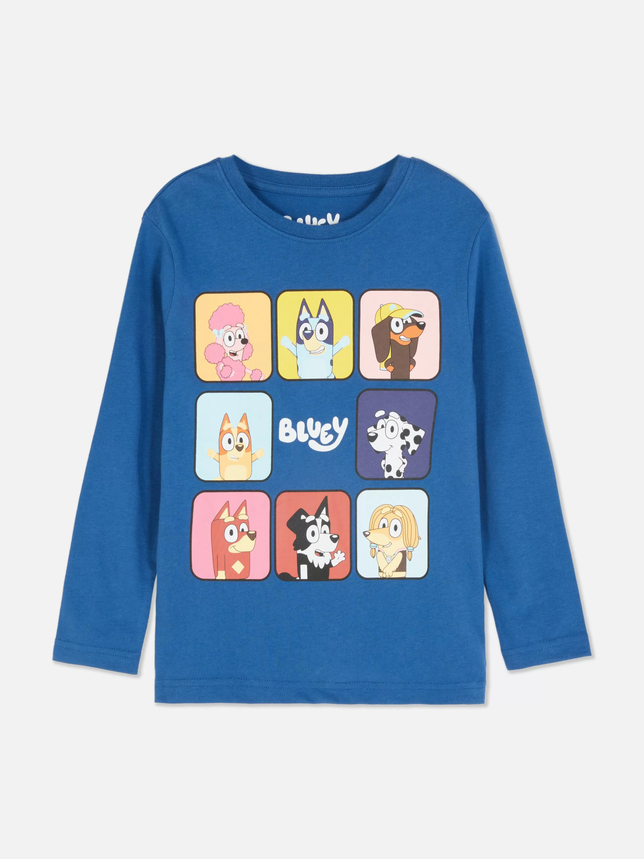 Primark T-shirt Manga Comprida Gráfica Bluey