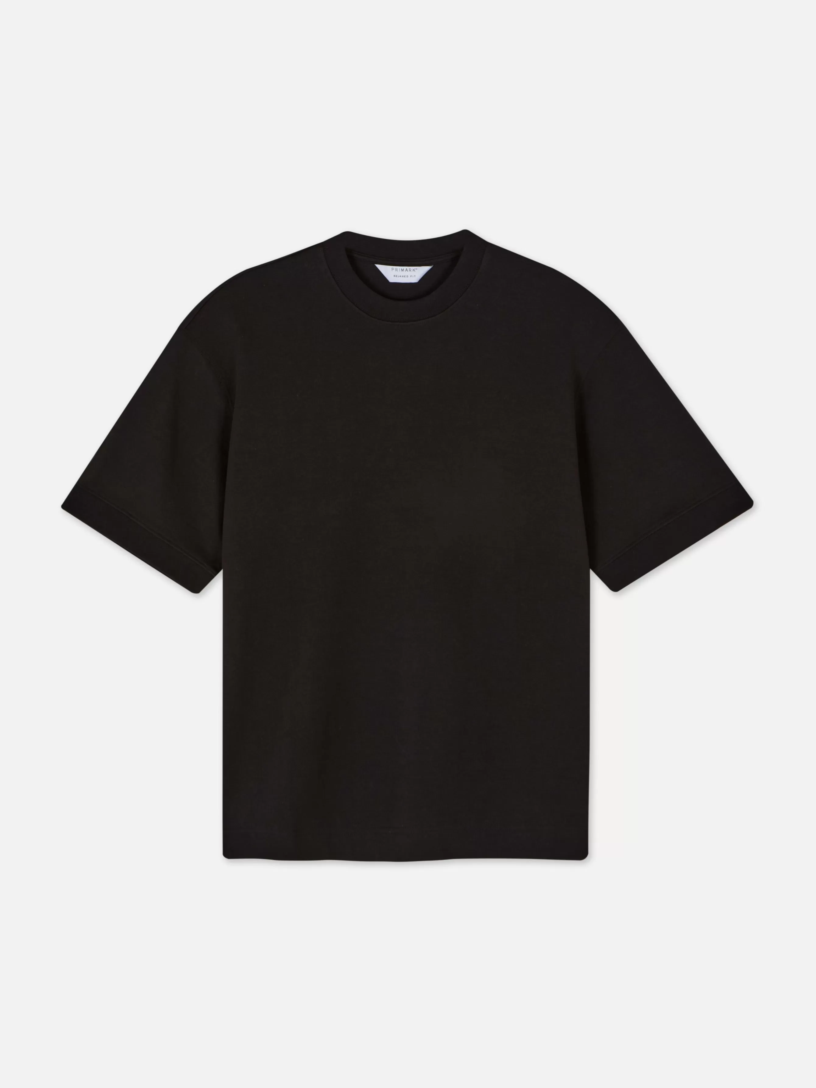 Primark T-shirt Manga Curta Gola Redonda Kem