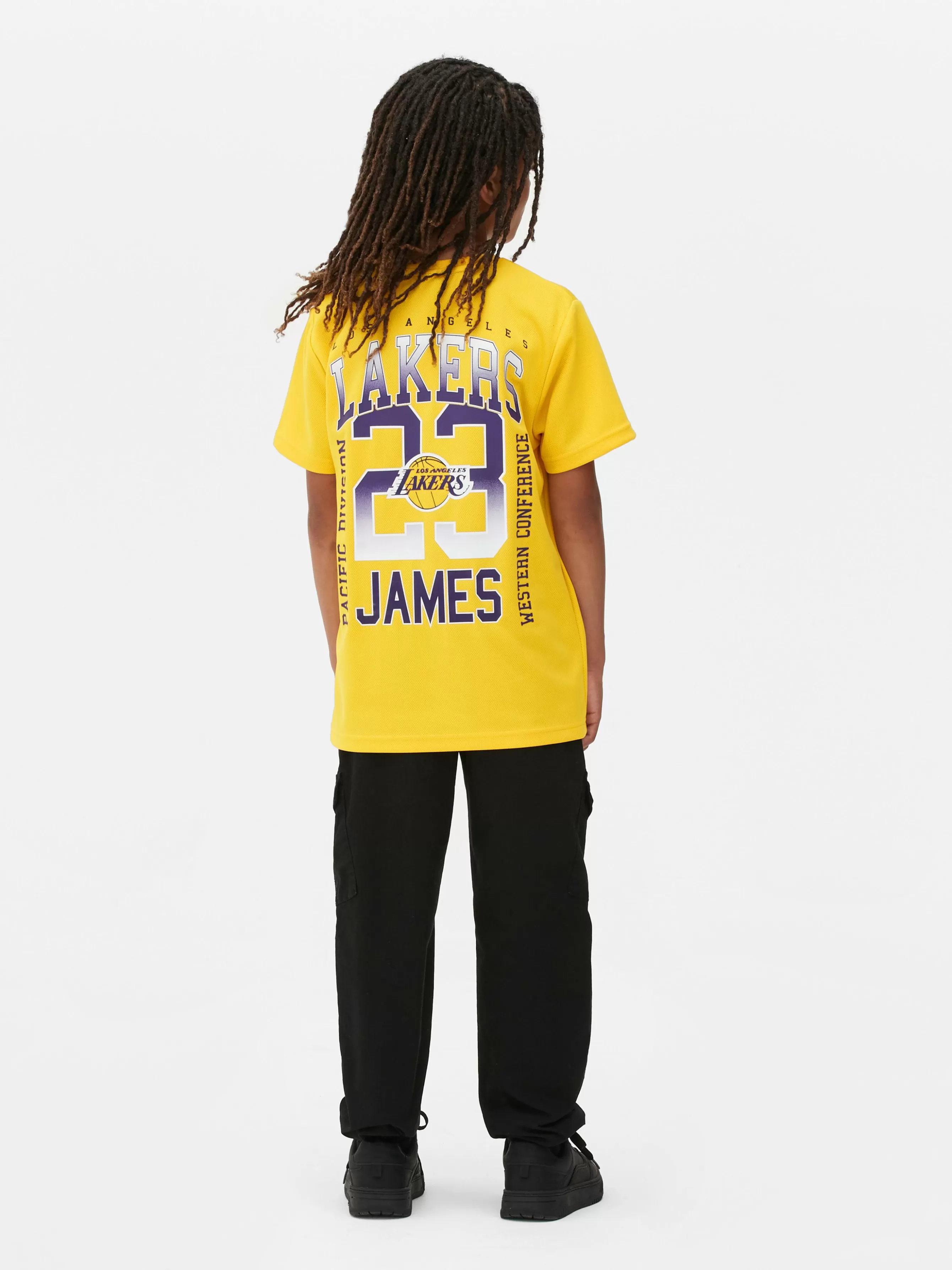 Primark T-shirt Manga Curta NBA Los Angeles Lakers