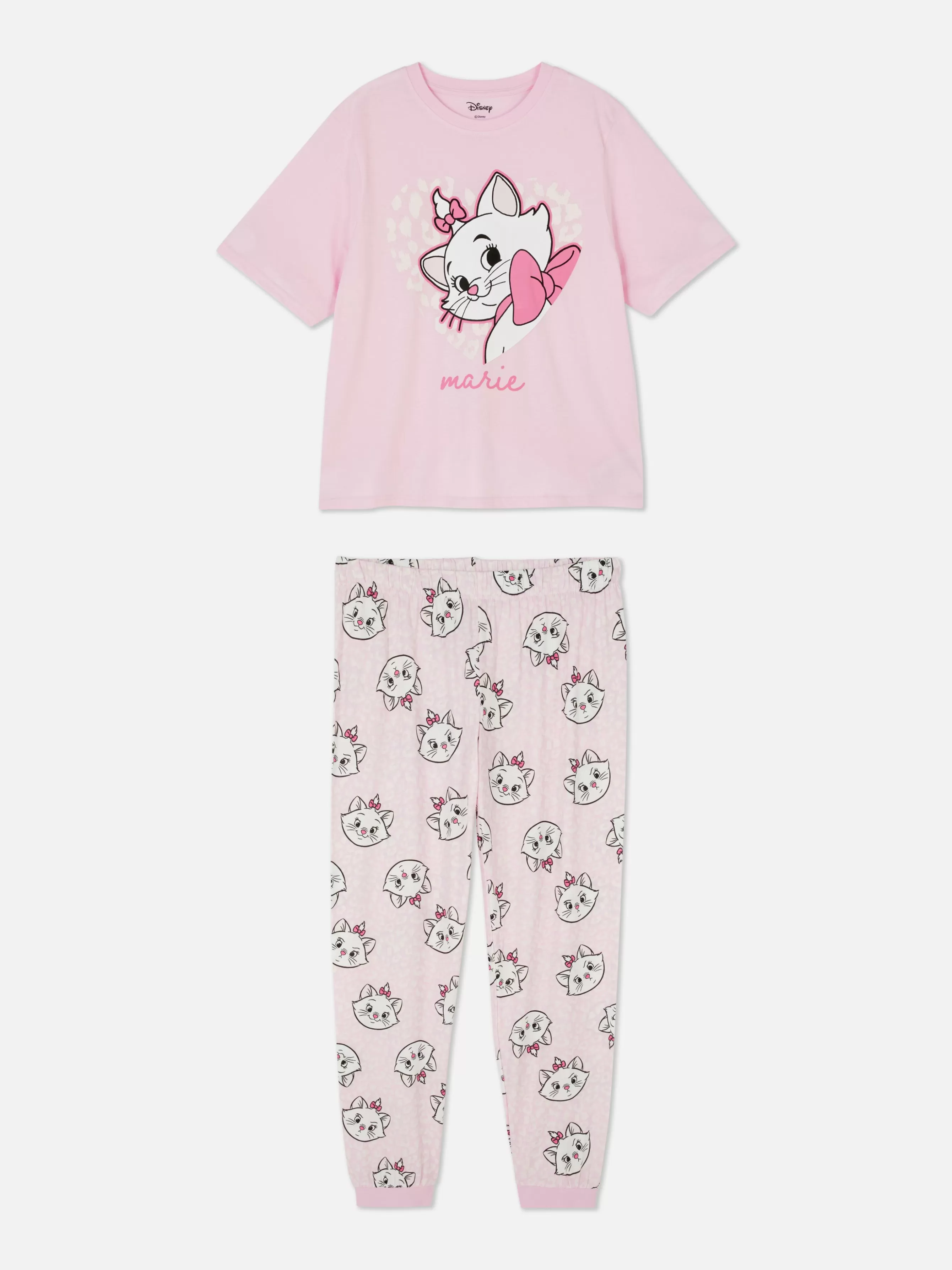 MULHER Primark T-shirt Pijama Personagens Disney