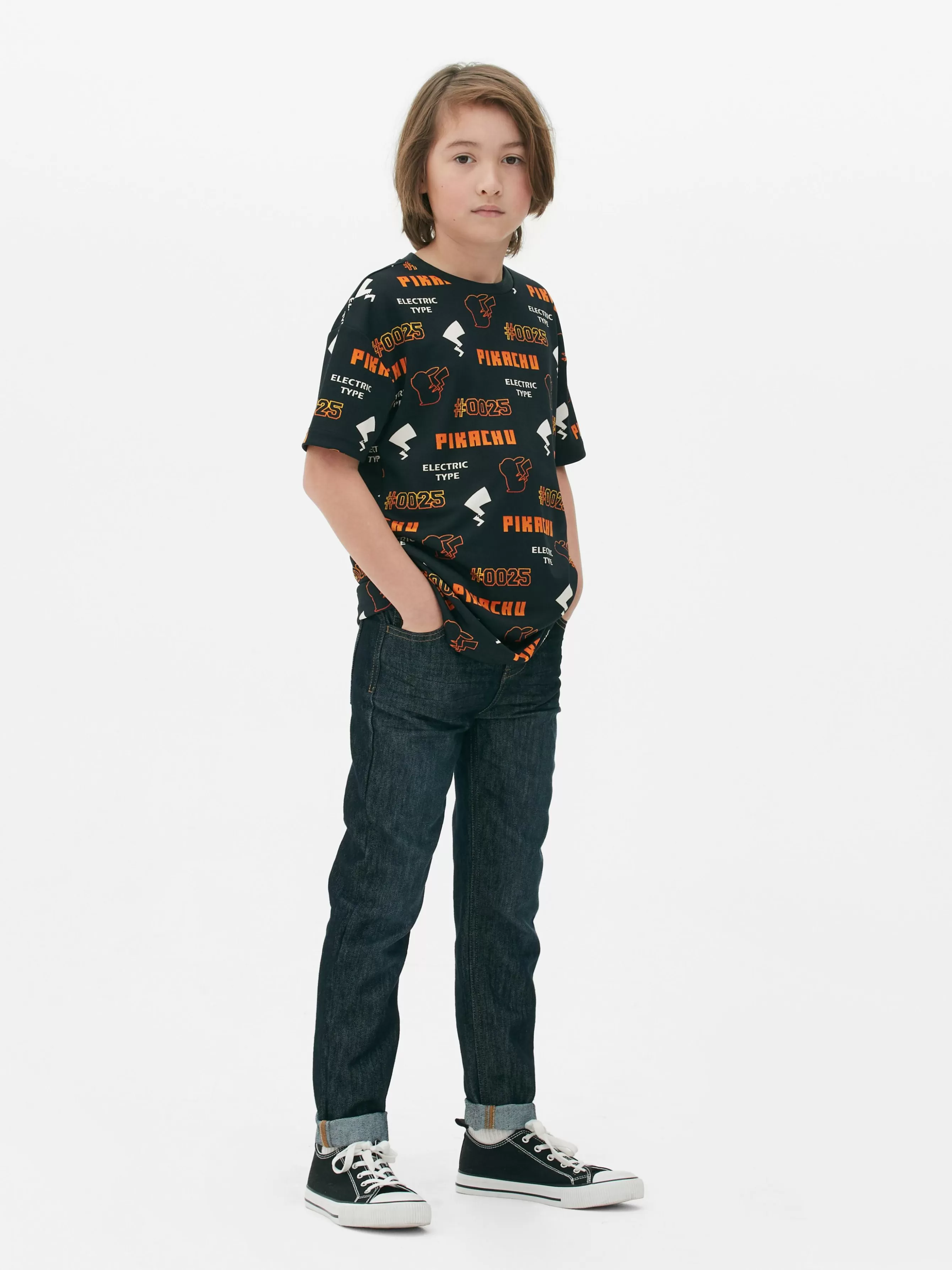 Primark T-shirt Pokémon Pikachu Electric Type