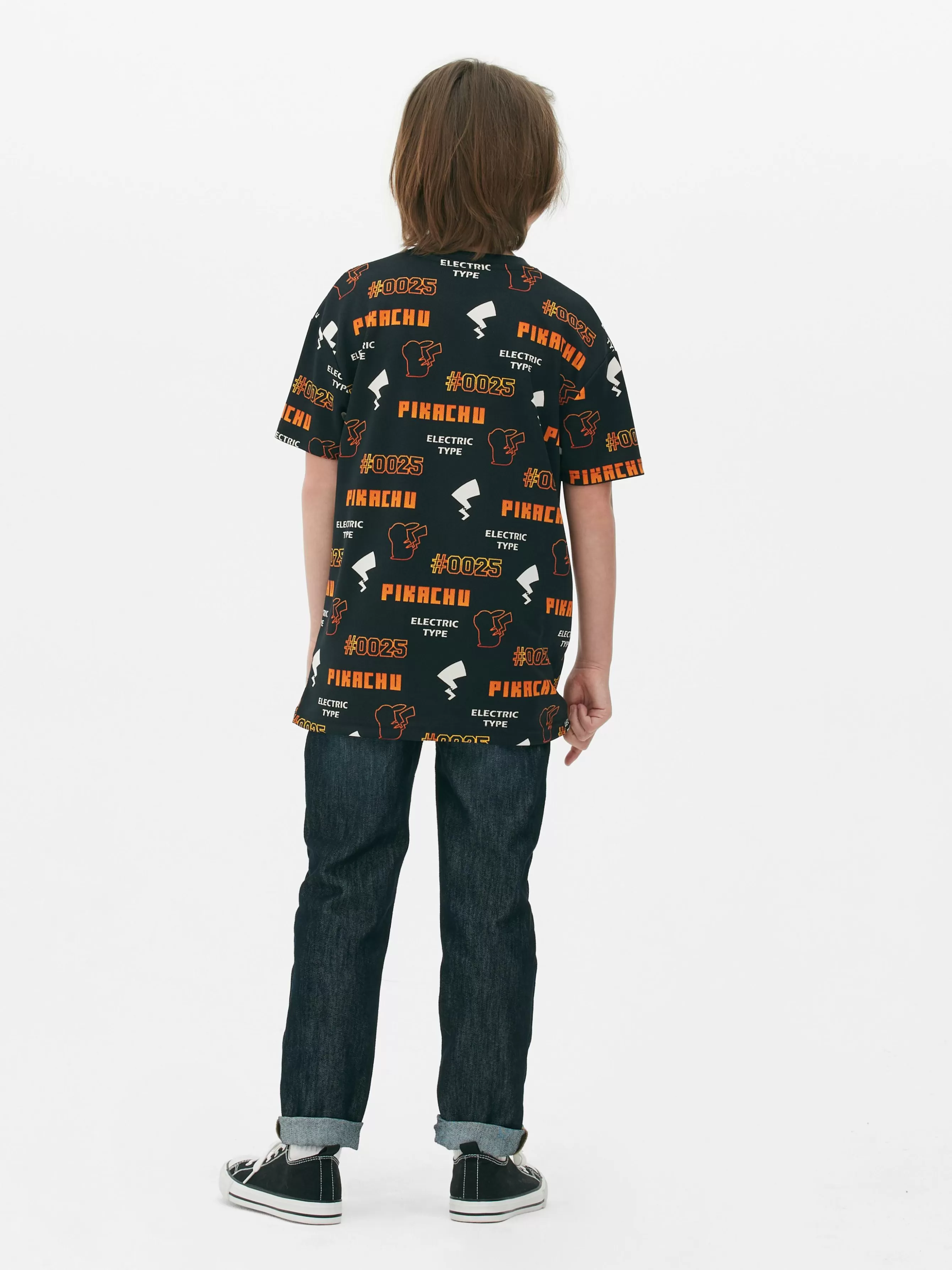 Primark T-shirt Pokémon Pikachu Electric Type