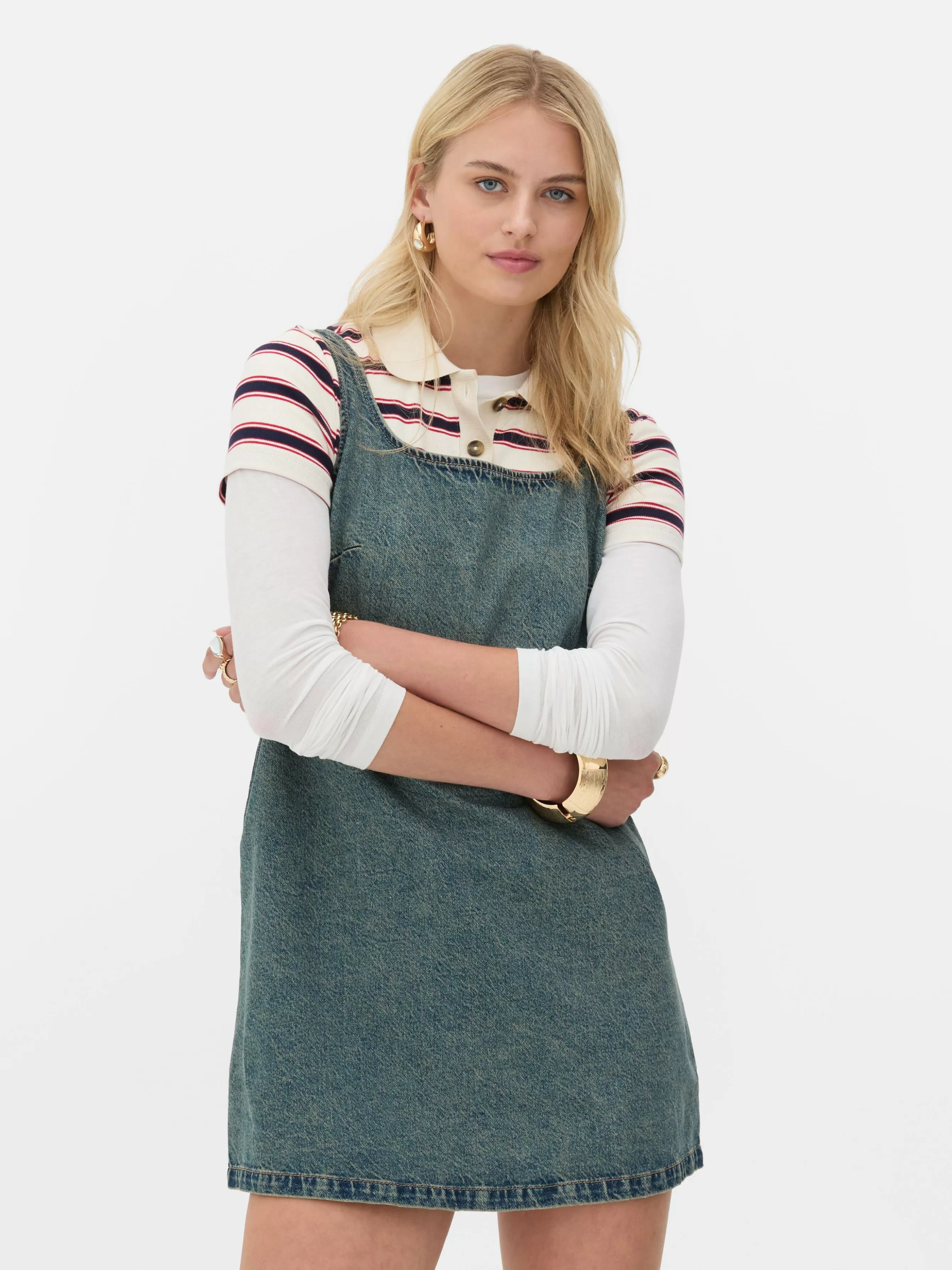 MULHER Primark Vestido Corte Direito Ganga Rita Ora